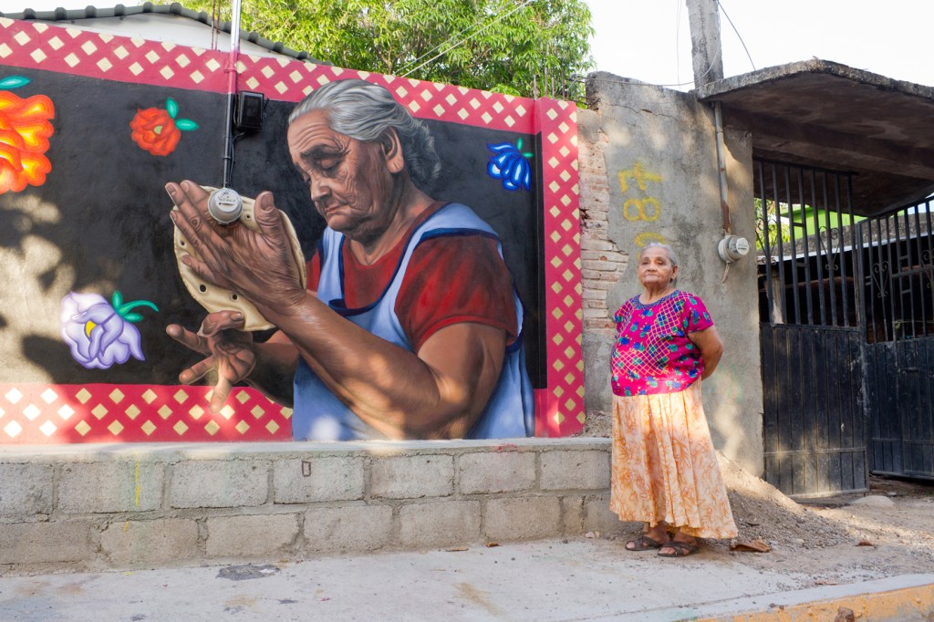 “Ixtaltepec mural” by OSCAR&nbsp;AXO